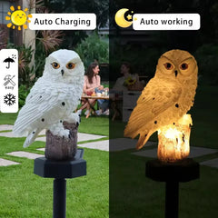 Waterproof Solar Owl Light