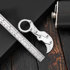 Mechanical claw portable knife
