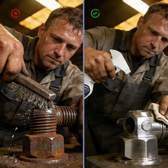 Powerful Rust Remover for Metal and Stainless Steel