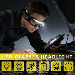Multifunctional Portable LED Headlamp with Motion Sensor