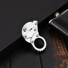 Mechanical claw portable knife