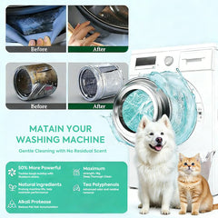 Eco-Friendly Washing Machine Cleaner: Eliminates Pet Odors