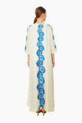 Daisy Placee Azzurro Muumuu Dress