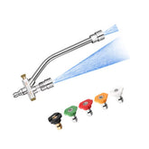 2-in-1 High-Pressure Car Washer Nozzle Accessories
