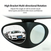 High-definition car blind spot eliminating rearview mirror