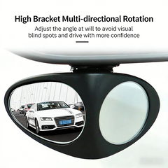 High-definition car blind spot eliminating rearview mirror