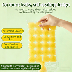 Homemade Ice Cube Maker Tearable Ice Cube Bags