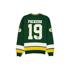Green Bay Packers Man-to-Man Green Crewneck