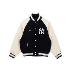 New York Yankees Raglan Navy Varsity Jacket