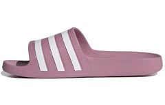 (WMNS) adidas Adilette Aqua Slide 'Cherry Metallic White' FY8107