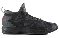 adidas D Lillard 2 'Core Black Vivid Red' B42355