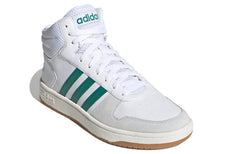 adidas neo HOOPS 2.0 MID 'White Green' EE7385