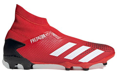 adidas Predator Mutator 20.3 Laceless Firm Ground Cleats Red/Black/White EE9554