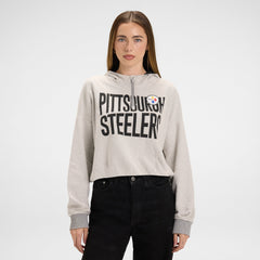 Brooklyn Nets Sport Night Heather Gray Women's Hoodie