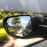 A pair of car rearview mirrors