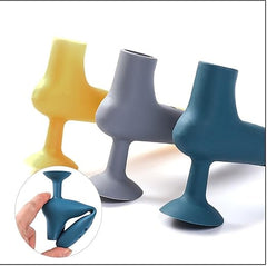 Anti-bump thickened silicone simple door handle