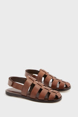 Espresso Vachetta Sawyer Sandals