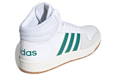 adidas neo HOOPS 2.0 MID 'White Green' EE7385