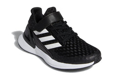 (PS) adidas RapidaRun J 'Black White' EF9258