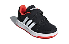 (PS) adidas neo Hoops 2.0 'Black White Red' B75960