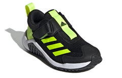 (GS) adidas 4Uture Sport Ac K 'Black Yellow White' FX2199