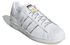 adidas Originals Superstar Shoes 'White Black Yellow' GX2990