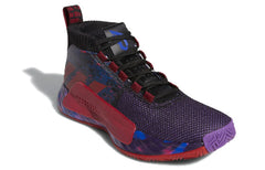 adidas Dame 5 Lillard Basketball 'Cblack Cburgu Scarle' EF8663
