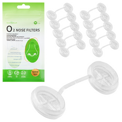 Breathe Cleaner Air Without Wearing A Mask | Lightweight Nose Filters for Dust, Smoke & Outdoor Work