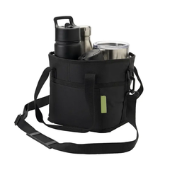 Family Size 4 Compartment Drink Bag, Multiple Tumbler Carrier Caddy