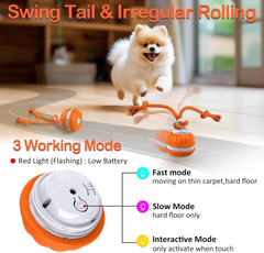 Interactive Smart Rolling Pet Ball