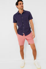 Mood Indigo Short Sleeve Stretch Selvage Shirt