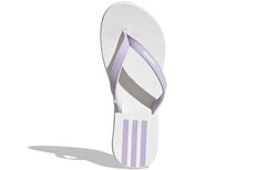 (WMNS) adidas Eezay Flip-Flops Purple White Slippers 'Purple White' EG2037