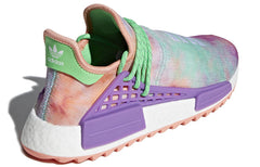 adidas Pharrell x NMD Shoes 'Chalk Coral Flash Green-Lab Purple' AC7034