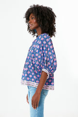 Multi Blue Jesy Blouse