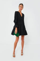 Black Crepe Kenzo Dress