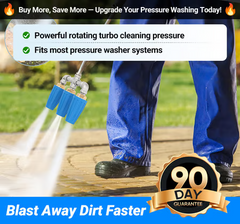Dual-Turbo Nozzle for High-Pressure Washers