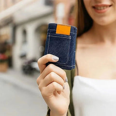 Denim Shorts Wallet