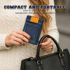 Denim Shorts Wallet
