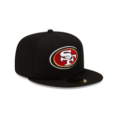 San Francisco 49ers Basic Black 59FIFTY Fitted