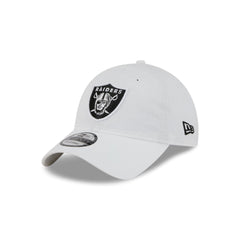 Las Vegas Raiders White 9TWENTY Adjustable Hat