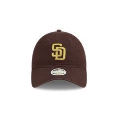 San Diego Padres Glitter Logo Women's 9TWENTY Adjustable Hat