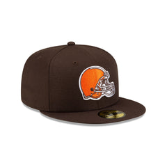 Cleveland Browns Basic Brown 59FIFTY Fitted Hat