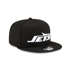 New York Jets Black & White 9FIFTY Snapback