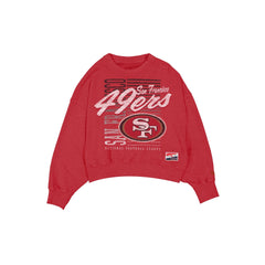 San Francisco 49ers Throwback Women's Washed Crewneck
