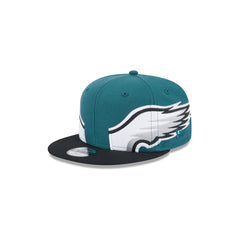 Philadelphia Eagles Kids Helmet 9FIFTY Snapback Hat