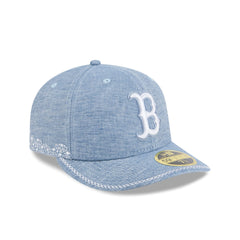 Boston Red Sox Hand Stitched Chambray Low Profile 59FIFTY Fitted Hat