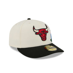 Chicago Bulls Tonal Florals White 59FIFTY Fitted Hat