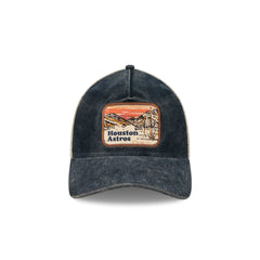 Houston Astros Vintage Landscape 9TWENTY A-Frame Trucker Hat