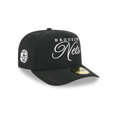 Brooklyn Nets 2025 Draft Black 59FIFTY A-Frame Fitted Hat