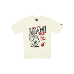 Miami Heat Sport Classics Chrome White T-Shirt